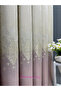 Platinum Powder Gold Detailed Board Background Curtain 1X3 Tight Pile [Single Wing] Ironing Not Asked Suitable for Any Room - 2