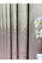 Platinum Powder Gold Detailed Board Background Curtain 1X3 Tight Pile [Single Wing] Ironing Not Asked Suitable for Any Room - 4