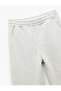 Comfortable Fit Jogger Sweatpants with Raised Pockets and Lace-Up Waist - 5
