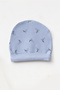 Baby Girl Bird Patterned Bodysuit, Trousers, Beret, 3-Piece Bottom and Top Baby Set 0 Months-6 Months - 3