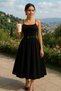 Women's Modal Top Dress with Poplin Hem Detail – Suitable for Casual and Special Occasion Combinations - 3