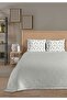 100% Cotton Lidia Gray Single Pique Set 160 X 230 cm - 3