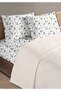 100% Cotton Lidia Pink Double Pique Set 200 X 230 cm - 2