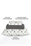 100% Cotton Lidia Anthracite Single Pique Set 160 X 230 cm - 5