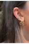 Serenay Earrings and Earcuff (Serenay Earring Set) Who Came Who Passed Lawyer Leyla Taylan Earring Set - 4