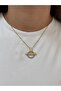 Zircon Ring Necklace with Steel Arrow 40+5 cm - 5