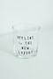 "Offline Is the New Luxury" Glass Soft Drink & Water Glass - 380 ml - 3