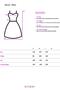 4695 Women's Skirt Pleated Zipper Detailed Long Parachute Dress Brown - 8