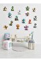Cute Dragons Kids Room Sticker Set