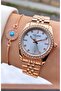 Brand Stone Rose Gold - Women's Watch - Gift Bracelet - Stylish Boxed Set - 3