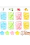 90's Flower Shaped Mini Soap |   Disposable Scented Pocket Soap – Colorful and Hygienic - 3