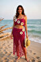 Handmade Macrame Design Crop Skirt Set, Beach Dress, Two-Piece Set