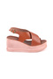 High Heels 8cm Wedge Heel Inside and Outside Real Vaketa Leather Sandals - 3