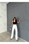 White Mom Jean High Waist Lycra-Free Jeans - 3