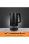 Electric Kettle, 1.7 L, 1500W Cordless Jug, 360° Rotational Base, LED Illumination, Auto Cut-Off - 6