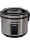 Electric Rice Cooker, 1.8 Litre Capacity, Non-Stick Removable Pot & Steamer Basket, Cook/Warm/Steam