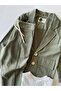 Boy's Natural Linen Fabric, Pants, T-Shirt, Jacket 3-Piece Suit_Rg1465 - 5