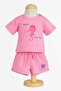Baby Girl 2 Piece Short Shorts Cotton Suit - 2