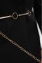 Women Chain Belt Dress Belt Shirt Belt Coat Belt Waist Belt Body Belt - 3