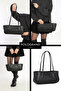 Original New Season Large Volume Luxury Soft Leather Single Compartment Large Size Hand Arm and Shoulder Bag - 2