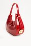 CherryBag Special Strap Detailed Women's Handbag Claret Red - 2