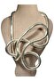 Silver Color Special Series Necklace with Shape