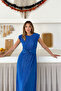 Rochie elegantă plisată pentru damă - 7