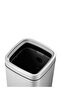 Laguna Series | 35l Open-top Trash Can | Brushed Stainless Steel Finish | Fingerprint-resistant Bin - 6