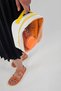 Orange Color Transparent Skin Care and Makeup Bag - 7