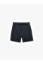 Pocket Detailed Piping Waist Lace up Shorts - 3