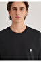 Pro Black Basic T-Shirt Loose Fit / Loose Relaxed Cut 0612757 -71379 - 5