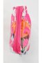 Pink Color Cosmetic Bag - Waterproof Pvc Line Pattern Makeup Bag - 4