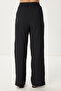 Belted Vest Palazzo Knitted Suit Black Lby0002 - 6