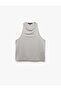 Sleeveless Comfortable Fit Crew Neck Basic Athlete Tank Top - 3