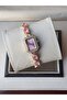 Special Series Cutout Crystal Stone Retro Women's Wristwatch