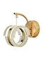 Savona Wall Sconce with 3 Colors Leds (Yellow-White-Daylight) Modern Acrylic Wall Sconce -Gold - 3