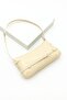 Retro Patent Leather Bag with Belt Detail - 4