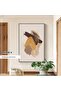 Digital Printed Metal Framed Glass Single Decorative Table - Earth Breeze Model a