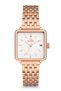 Square Women's Wristwatch with Metal Strap Calendar Nww00001 - 2