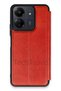 Xiaomi Redmi 13C Case Leather Cover with Camera Protection Inside Velvet Thin Structure Flip Stand Card Holder - 2