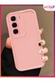 Sand Pink Edges Thick Pan Silicone Case for Infinix Hot 50 4g