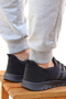 Comfortable Sole Mesh Laceless Casual Men's Sneakers Walking Running Sports Shoes - 7