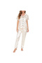 Women's Luxurious Silk Satin Pajama Set - Soft and Comfortable Short Sleeve Nightwear - 5