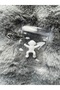 Mini Astronaut Sukushi Sticky Toy Keychain (Astronaut Is 3 Cm, the Package Is 6 cm)