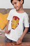 Ironman Mask Printed Unisex Demiradam Movie Kids T-Shirt (1-12 Years)