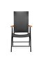 Stackable Garden Chairs 2 pcs Poly Rattan Black - 2