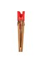 Director's Chair Solid Teak Wood Red - 5