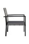 Garden Dining Chairs 2 pcs Poly Rattan Grey - 2