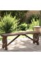 Garden Bench 115 cm Solid Wood Fir