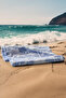 Flamingo Beach Towel Blue - 2
